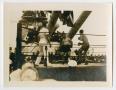 Photograph: [Two Boxers Fighting Aboard the U.S.S. Texas]