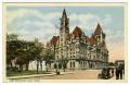 Postcard: [Postcard of Stone Building with Spires in St. Paul, Minnesota]