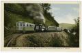 Postcard: [Postcard of Mt. Mitchell Railroad at Rainbow Gap]