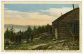Postcard: [Postcard of Mountain Cabin]