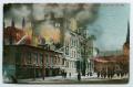 Postcard: [Postcard of a Fire at Portland City Hall]