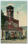 Postcard: [Postcard of a Fire Station, Lima, Ohio]