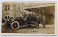 Postcard: [Early Austin Fire Truck and Firefighters]