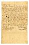 Text: [Agreement for sale of Hercules, an enslaved boy]