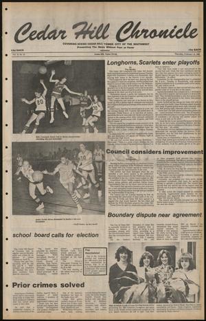 Cedar Hill Chronicle (Cedar Hill, Tex.), Vol. 16, No. 24, Ed. 1 Thursday, February 14, 1980