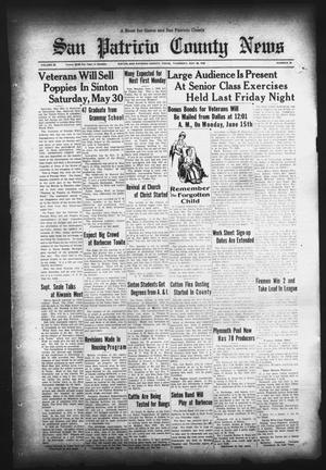 San Patricio County News (Sinton, Tex.), Vol. 28, No. 20, Ed. 1 Thursday, May 28, 1936