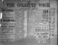 Newspaper: The Coleman Voice. (Coleman, Tex.), Vol. 10, No. 17, Ed. 1 Thursday, …