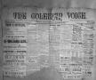 Newspaper: The Coleman Voice. (Coleman, Tex.), Vol. 10, No. 18, Ed. 1 Thursday, …