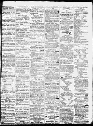 The Indianola Bulletin. (Indianola, Tex.), Vol. 1, No. 17, Ed. 1 Saturday, August 11, 1855