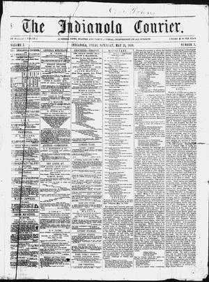 The Indianola Courier. (Indianola, Tex.), Vol. 2, No. 3, Ed. 1 Saturday, May 21, 1859