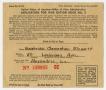 Text: Application for War Ration Book No. 3