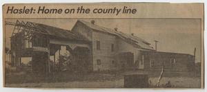 [Two Newspaper Clippings from the Fort Worth Star-Telegram]