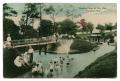 Postcard: [Postcard Showing the Wading Pond and City Park, Houston, Texas]