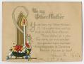 Text: [Christmas Card from Kate Matlock Entitled: "To my Other Mother"]