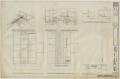 Technical Drawing: Existing Gymnasium Building Sheffield, Texas: Acoustical Alterations