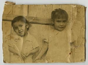 [Photograph of Boy and Girl]
