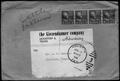 Letter: [Manila envelope from "the Geizendanner company"]