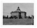 Photograph: Bee County Courthouse: Early View from the Houston Highway
