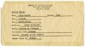 Legal Document: [Clyde Champion Barrow Wanted Report, 05/12/1932 - Dallas, Texas Poli…
