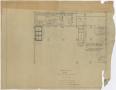Technical Drawing: Abilene Hotel: Basement Floor Plan