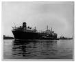 Photograph: [Tugboats Pulling Tanker to Sea]