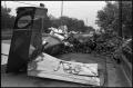 Photograph: [Debris in Residential Street From Plane Crash]