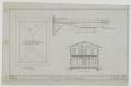 Technical Drawing: Stevenson Residence Garage, Abilene, Texas: Roof Plan