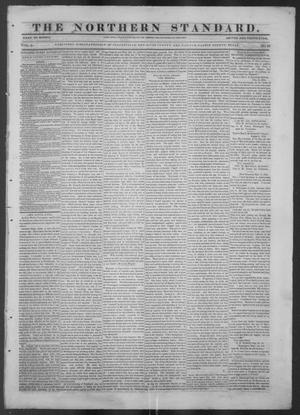 Primary view of The Northern Standard. (Clarksville, Tex.), Vol. 4, No. 30, Ed. 1, Saturday, November 14, 1846