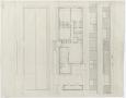 Technical Drawing: Bryan Air Force Base Housing: Floor Plan Types 7 & 8