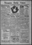 Newspaper: Timpson Daily Times (Timpson, Tex.), Vol. 37, No. 1, Ed. 1 Saturday, …