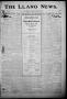 Newspaper: The Llano News. (Llano, Tex.), Vol. 29, No. 44, Ed. 1 Thursday, May 2…
