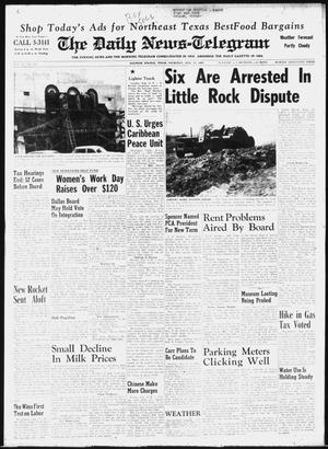 Primary view of The Daily News-Telegram (Sulphur Springs, Tex.), Vol. 81, No. 231, Ed. 1 Thursday, August 13, 1959