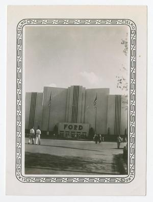 [Photograph of Ford Building at Texas State Fair]