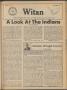 Newspaper: Witan (San Antonio, Tex.), Vol. 5, No. 4, Ed. 1 Tuesday, November 1, …