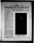 Newspaper: The Independent (Fort Worth, Tex.), Vol. 1, No. 7, Ed. 1 Saturday, Oc…