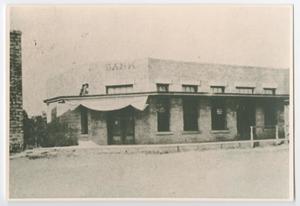 [Copy Print of a Photo of First State Bank]