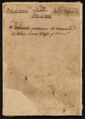 Primary view of [Collection of Documents between Spanish Officials]