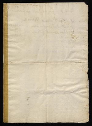 Primary view of [Letter from Maria Magdalena Gutierrez to Manuel de Escandón, January 24, 1797]