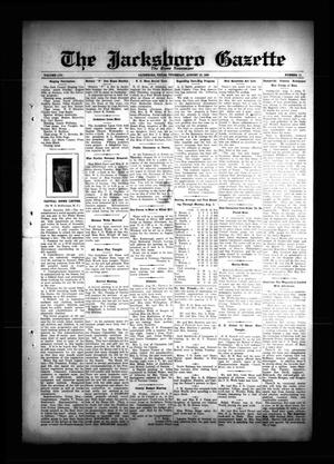 The Jacksboro Gazette (Jacksboro, Tex.), Vol. 56, No. 11, Ed. 1 Thursday, August 15, 1935