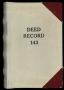 Book: Travis County Deed Records: Deed Record 143