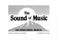 Primary view of [Program: The Sound of Music, 1983]