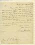 Letter: [Letter from Sam Houston to Hon. I. L. Southard, April 1826]