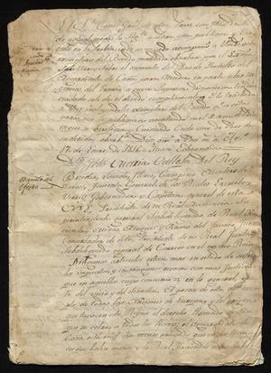 Primary view of [Multiple Documents Pertaining to Economics in New Spain]