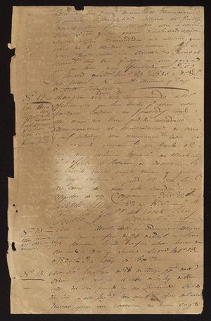 Primary view of [Document Containing Correspondence from June 13 to July 10]