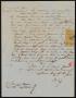 Letter: [Letter from Bartolome Garcia to Jesus de la Garza, August 23, 1858]