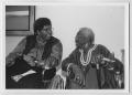 Photograph: [Barbara Jordan with an Unidentified African-American Woman]