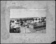 Photograph: [Aerial view photograph of Richmond, Texas after the 1899 flood]