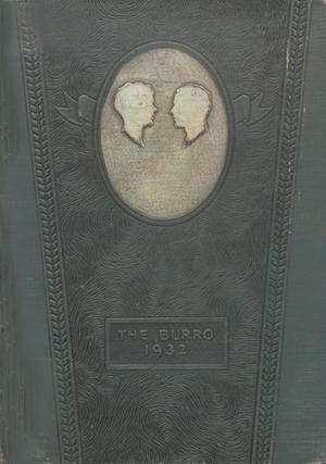 The Burro, Yearbook of Mineral Wells High School, 1932
