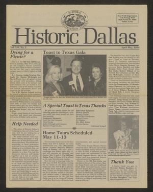 Historic Dallas, Volume 14, Number 2, April-May 1990
