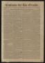 Newspaper: Centinela del Rio Grande. (Brownsville, Tex.), Vol. 1, No. 11, Ed. 1 …